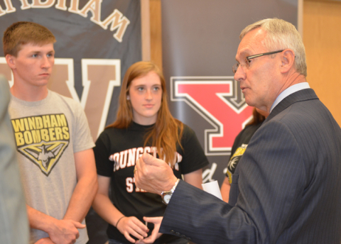 President Tressel at Windham