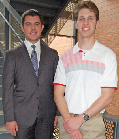 Jacob Nord and Ken Kilpatrick received the RMA Scholarships in the amount of $3,000 for their academic achievements and commitment to the financial services industry. Both served as interns and look forward to their contributions to the investment industry upon graduation.