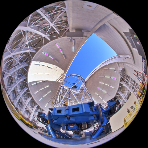 The Gemini Telescope in Hawaii.