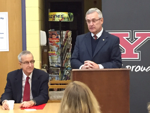 YSU President Jim Tressel