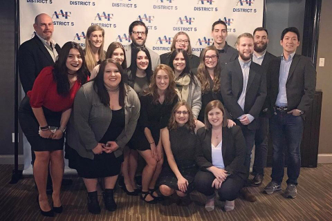 Members of the YSU Ads Club