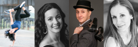 Guest choreographers Teena Marie Custer, Hayley Platt, John Scacchetti, and Heather Taylor-Martin.