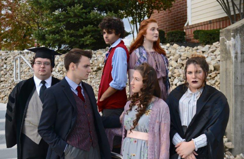 The cast of Spring Awakening