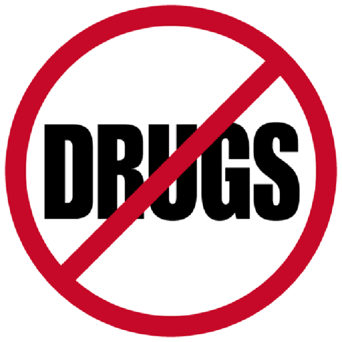 Say no to drugs logo
