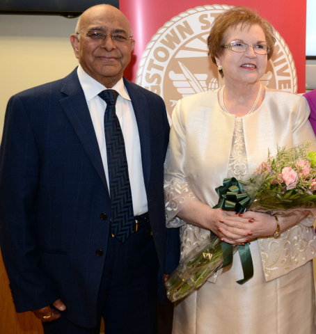 Dr. Chander M. Kohli, a prominent local neurosurgeon and former chair of the Youngstown State Univer