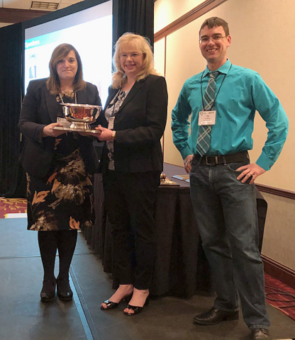Petruska received the award at the American Accounting Association Ohio Region Meeting.