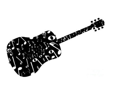 graphic of guitar 