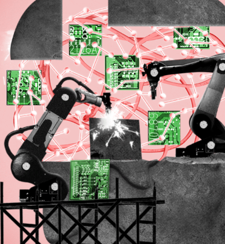 Graphic of Robotic Arms 
