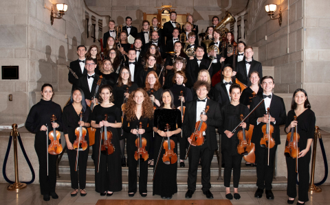 YSU Dana School of Music group photo