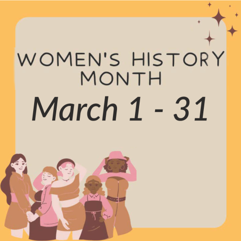 Women's History Month March 1- 31