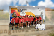 The 2026 Summer Leadership Institute cohort posing at the United Way