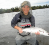 Racquel Wright fishing