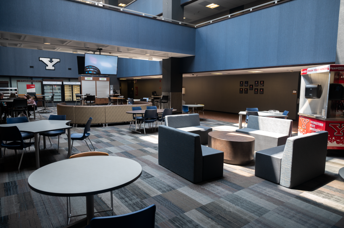 Atrium. Cushwa Hall
